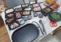 大林洞 点外卖 送电烤盘啦 ～～～