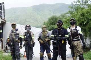 在韩国下场打GBB AEG BB弹射击 活动的朋友加我