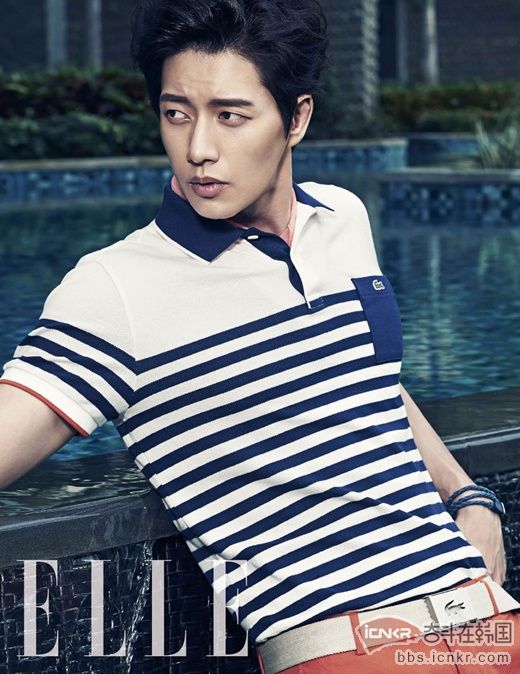 韩国演员朴海镇时尚写真变夏日炫美男