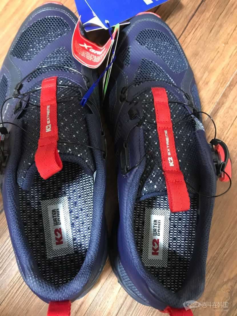 全新k2户外鞋,(260)41码,我穿有点小,鞋面非常好看,有能穿的朋友可以