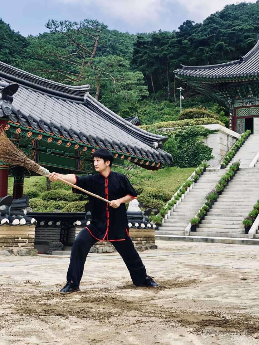 中国武术在韩国韩国忠州市世界武艺之城城市代言视频制作中