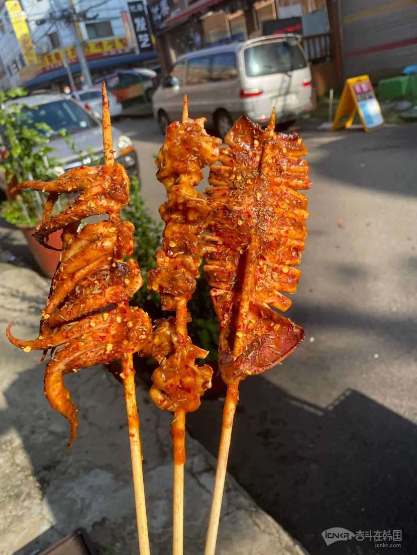 铁板鱿鱼炸串一体小车