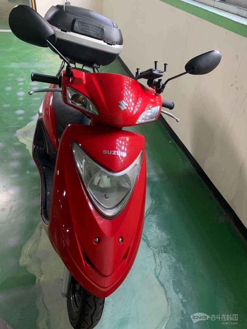 铃木125cc红色卖