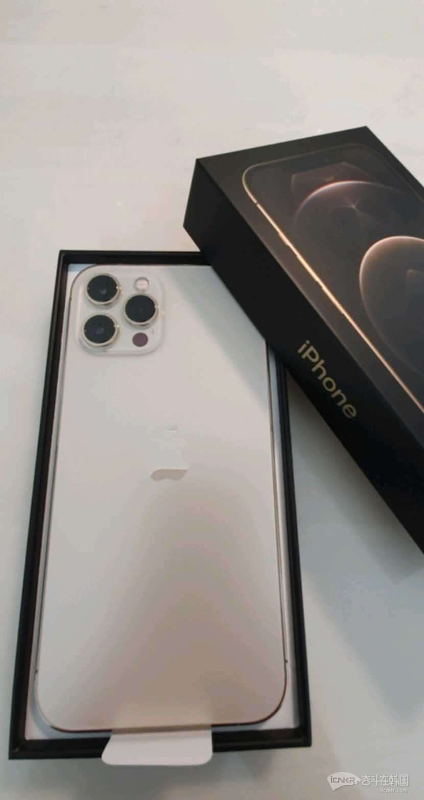 苹果12pro max 128g 土豪金 新手机开封未使用-韩国手机 奋斗在韩国 