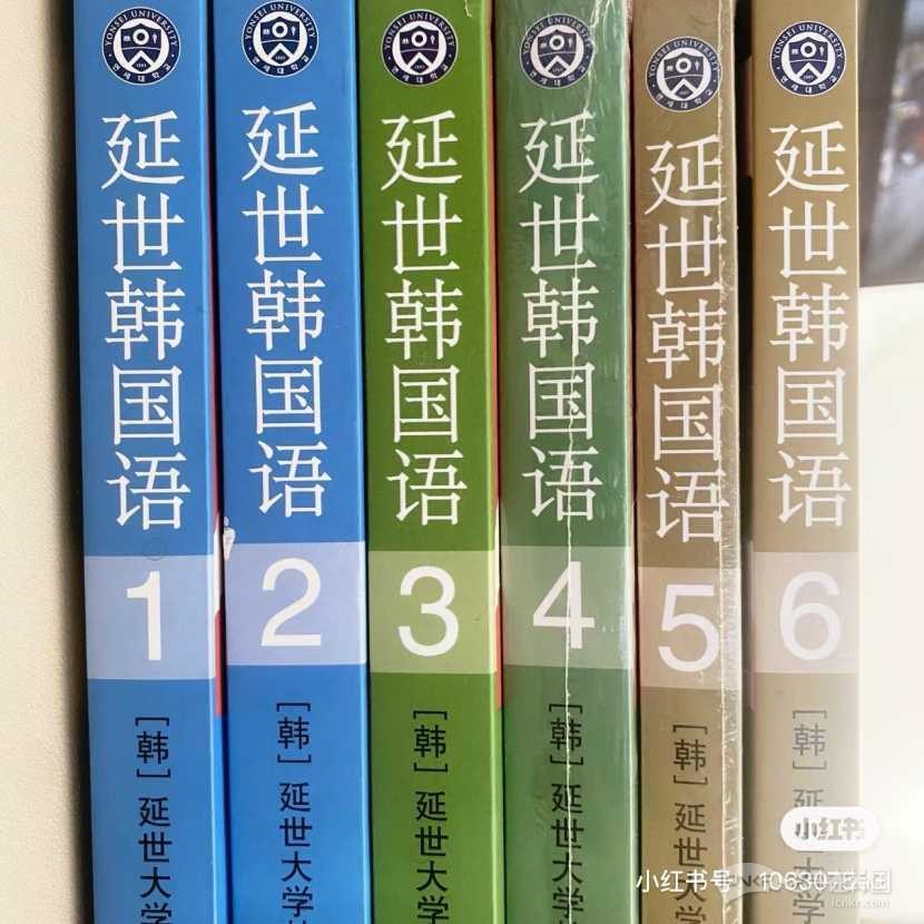 延世韩国语书1，2，4还有练习册-跳蚤-居家生活奋斗在韩国韩国留学生 