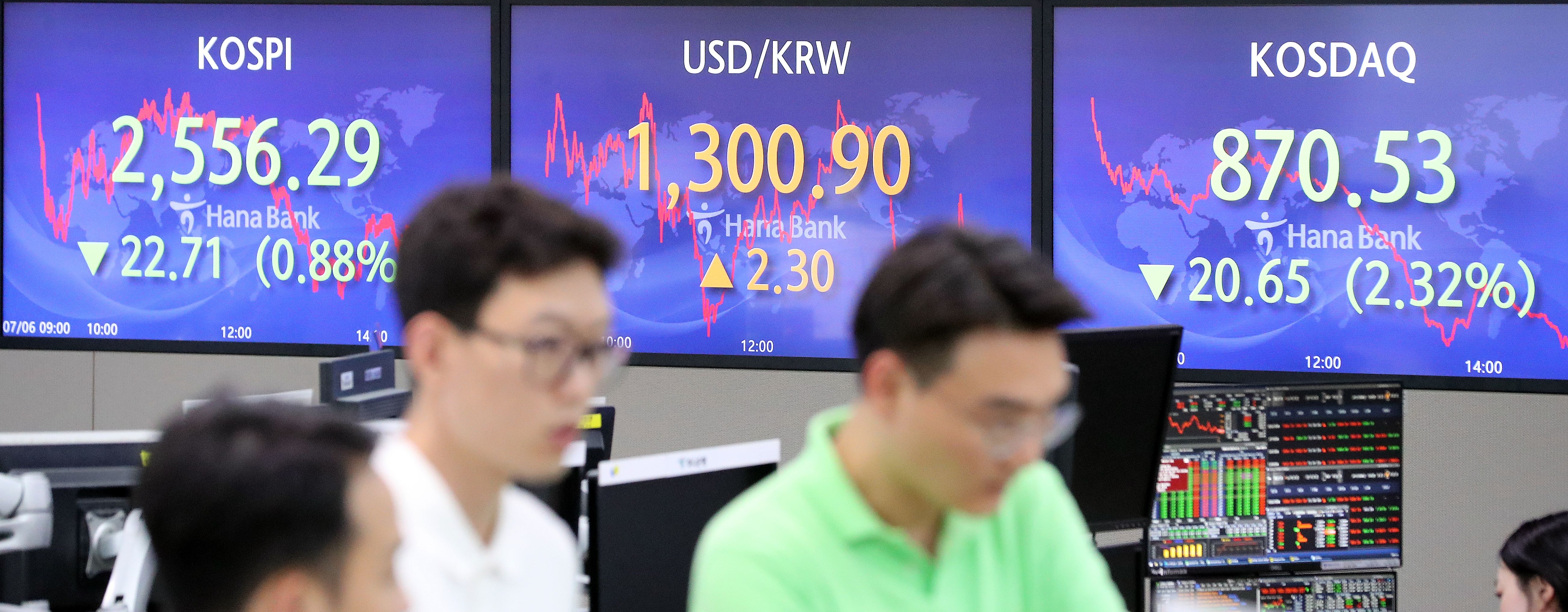 韩国股市双双下跌，美联储加息和新村银行不良贷款风险影响市场-奋韩快讯奋斗在韩国韩国留学生华人论坛奋韩网- 奋斗在韩国