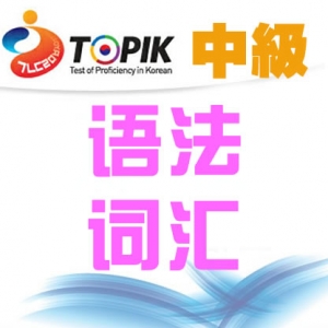 [中级试题]【23届TOPIK考试】韩国语能力考试中级试题词汇及语法视频讲解 ... ...